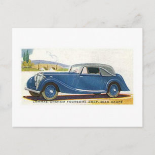 Lammas Graham Foursome Drop Head Coupe Vykort
