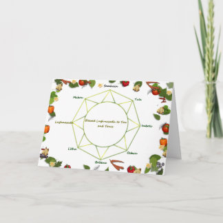 Lammas Hälsning Helgkort