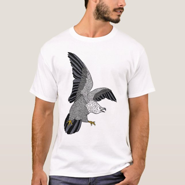 Lammergeier gam tee shirt (Framsida)