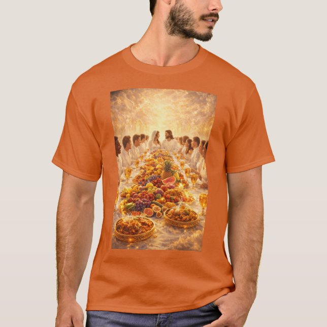 Lammets bröllopsfest T-shirt (Framsida)