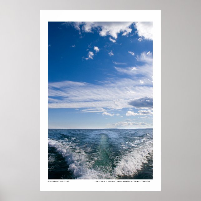 Lämna allt bakom poster (Framsidan)