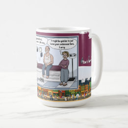 Lämna bara kvar din underkläder | Get Well Classic Kaffemugg