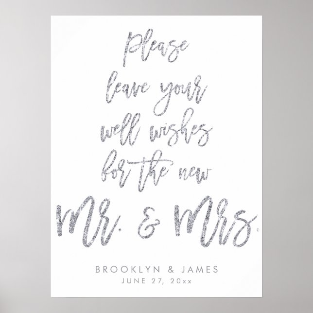 Lämna Bröllop-signalen för brunnen i Önskemål vid  Poster (Framsidan)