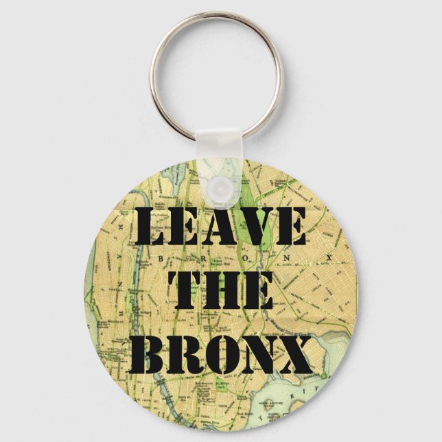 LÄMNA BRONX! NYCKELRING (Framsida)