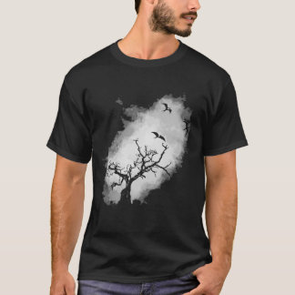 Lämna bygga bo (mörk) tee shirt