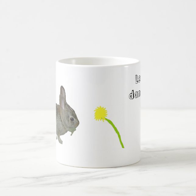 Lämna Dandelionerna åt mig!" mugg! Kaffemugg (Center)
