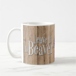 Lämna den till Beaver Kaffemugg