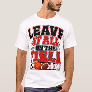 Lämna Det Kvar På Planen T Shirt