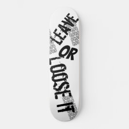 lämna eller lösvikt skateboard bräda 20 cm