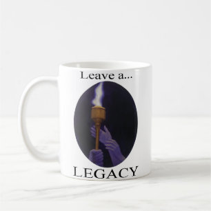 Lämna en legat kaffemugg