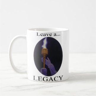 Lämna en legat kaffemugg