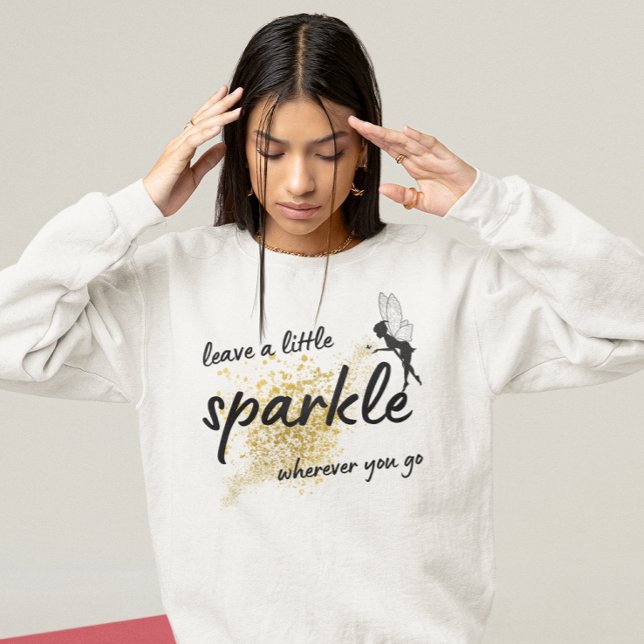 lämna en liten gnistra var du än är och säg t shirt (Skapare uppladdad)