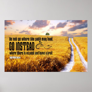 Lämna en slinga den Motivational affischen Poster