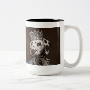 Lämna ett spår av Gnistra Dalmatien Två-Tonad Mugg