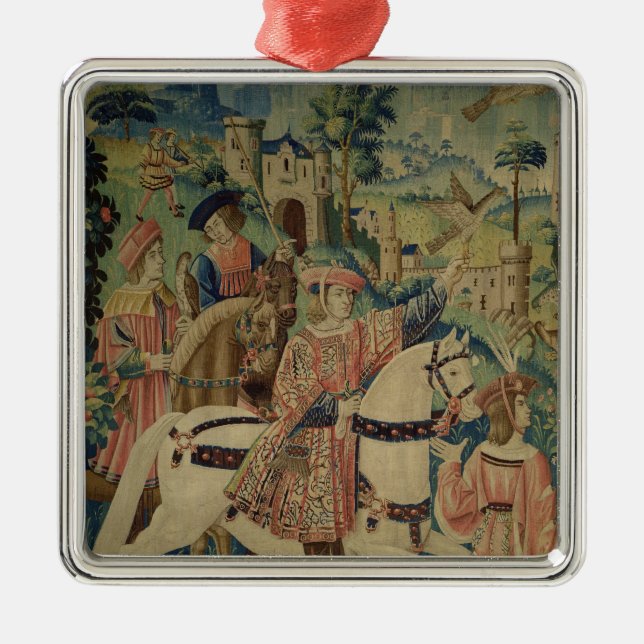 Lämna för jakten julgransprydnad metall (Framsidan)