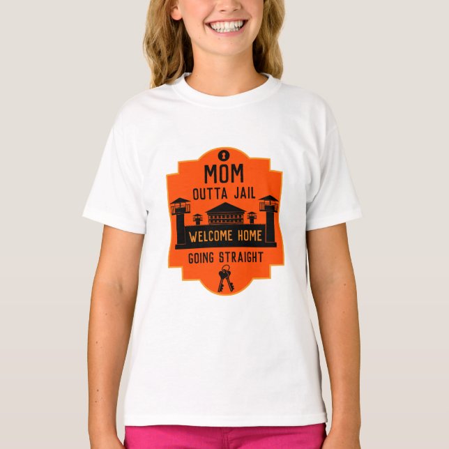 Lämna frigivningsgåva från fängelset t shirt (Framsida)