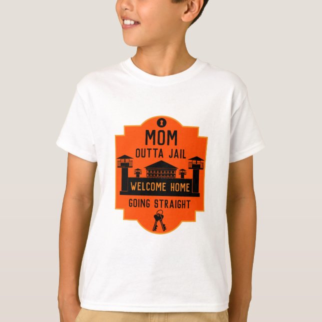 Lämna frigivningsgåva från fängelset t shirt (Framsida)