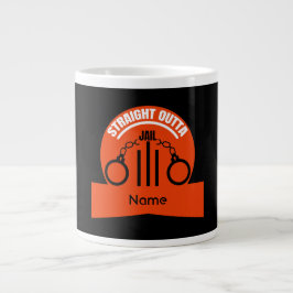 Lämna frigivningsgåva från fängelset två gånger i  jumbo mugg