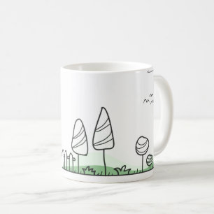Lämna Gift-Personlig för en kvinna Kaffemugg