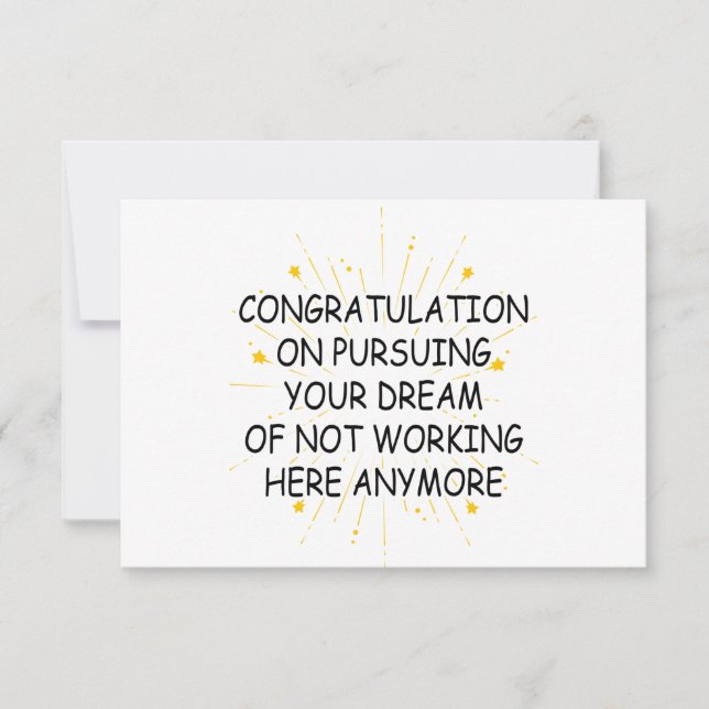 lämna grattis medarbetarpresenter tack kort (Framsida)