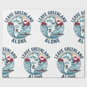 Lämna Grönland ifred Presentpapper