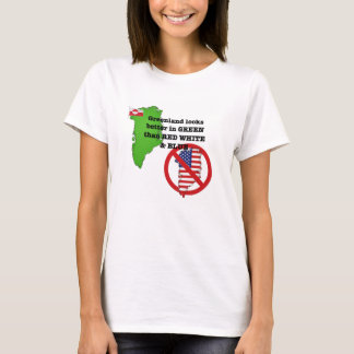 Lämna Grönland ifred T-shirt