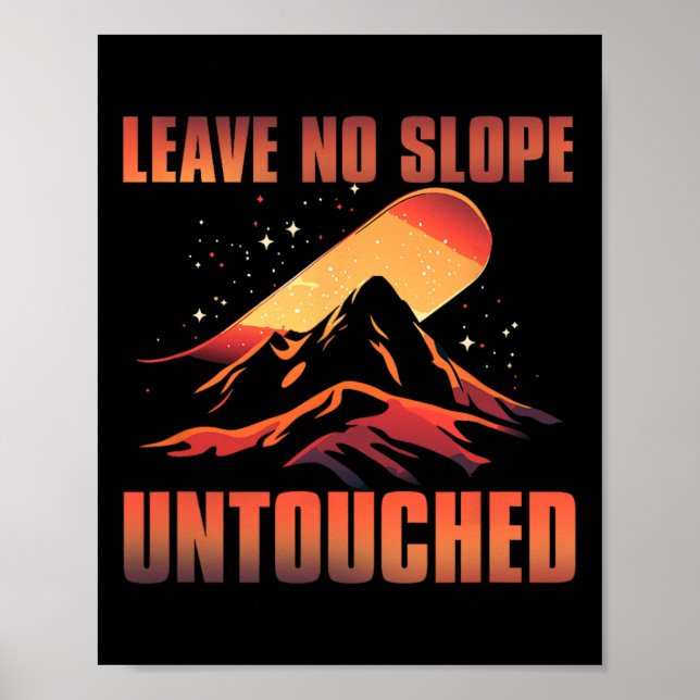 Lämna ingen kortplats utan beröring poster (Framsidan)