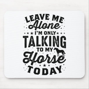 Lämna Me Ensam Horse Lover Tee  Gi Musmatta