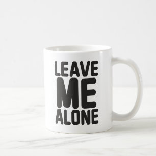 Lämna Me Ensam Privacy Kaffemugg