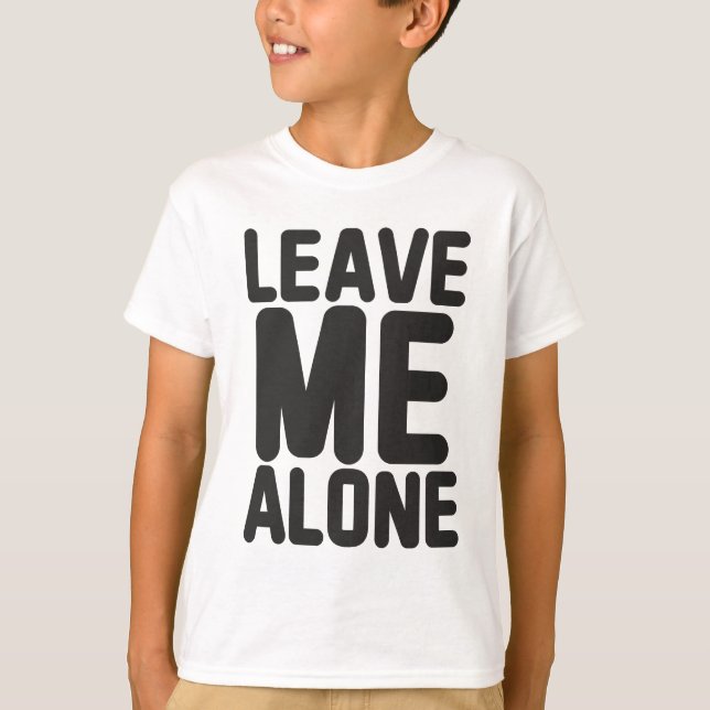 Lämna Me Ensam Privacy T Shirt (Framsida)