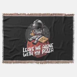 Lämna mig Ensam med min pizza Filt
