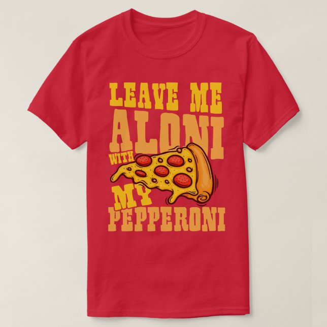 Lämna mig ensam t shirt (Design framsida)