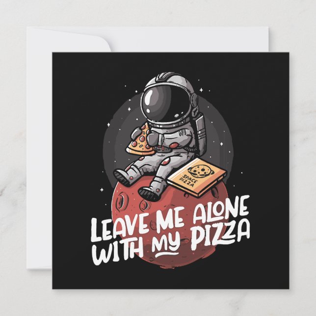 Lämna Mig I Fred Med Min Pizza (Framsida)