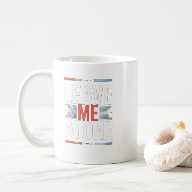 LÄMNA MIG I FRID KAFFEMUGG (Med munk)