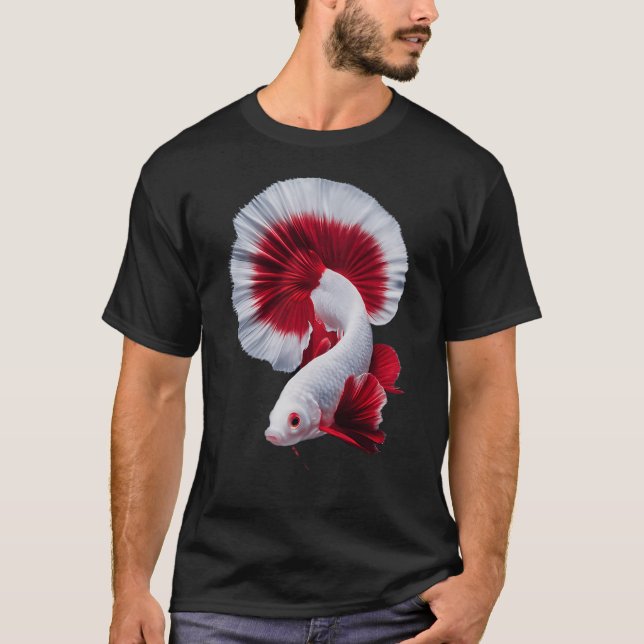Lämna mig ifred, jag fiskar t shirt (Framsida)
