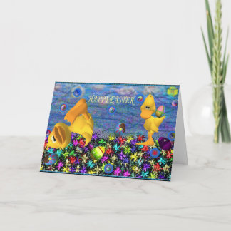 Lämna min äggensam 1 helgkort