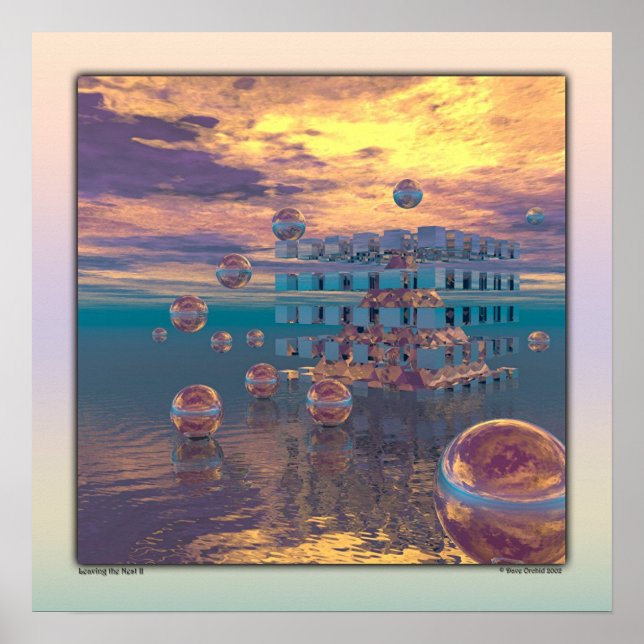 Lämna Nest II Poster (Framsidan)