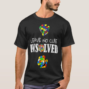 Lämna No cube unsolution Speed Cubing Raglan T Shirt