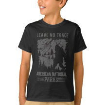Lämna No Trace America National Parker Shirt