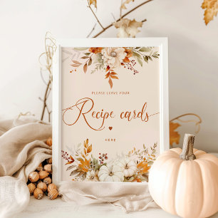 Lämna recept-kortet här poster
