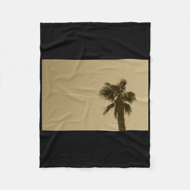 Lämna So Soon Malaga Tint Sticker Fleecefilt (Framsidan)