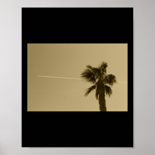 Lämna So Soon Malaga Tint Sticker Poster