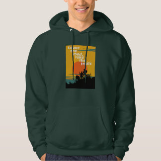 Lämna vägen, ta spårvägen. hoodie