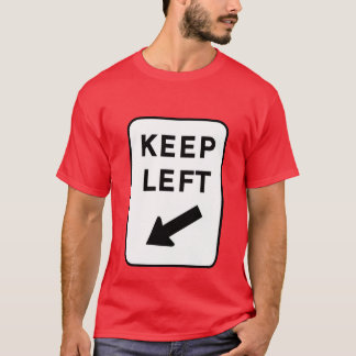 Lämnad behålla (uns) tee