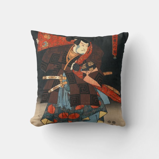 Lämnad skådespelareDiptych 1847 Kudde (Framsida)