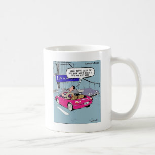 Lämnade mitt hjärta i San Francisco Roliga present Kaffemugg