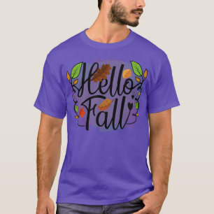 Lämnan Älskare under hösten är min favoritflod Fär T Shirt