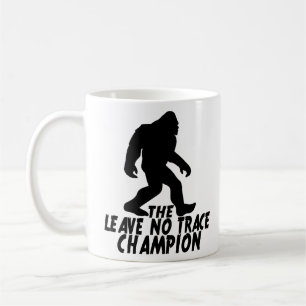 Lämnan No Trace Champion Funny Bigfoot Kaffemugg