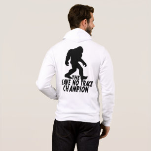 Lämnan No Trace Champion Funny Bigfoot T Shirt
