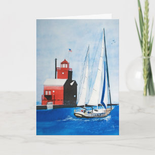 Lämnande av hamn kort